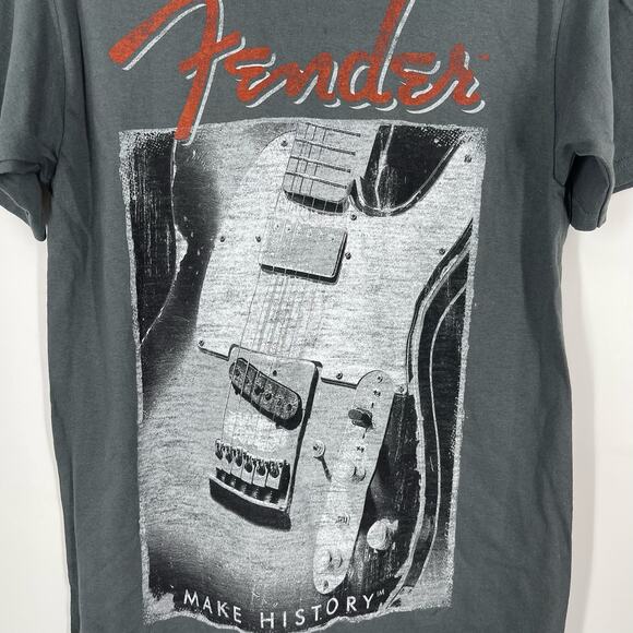 Fender Guitar Official Merch Fender Make History Graphic Tee Shirt Medium NWOT - Picture 3 of 6